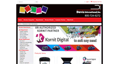 Desktop Screenshot of davisint.com