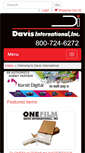Mobile Screenshot of davisint.com